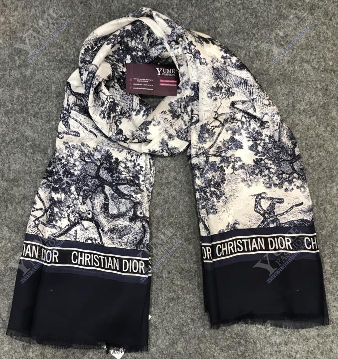 Mua Khăn nữ Dior Designer Silk Scarves U0026 Mitzah For Màu Xanh Navy Phối  Trắng  Dior  Mua tại Vua Hàng Hiệu h041017
