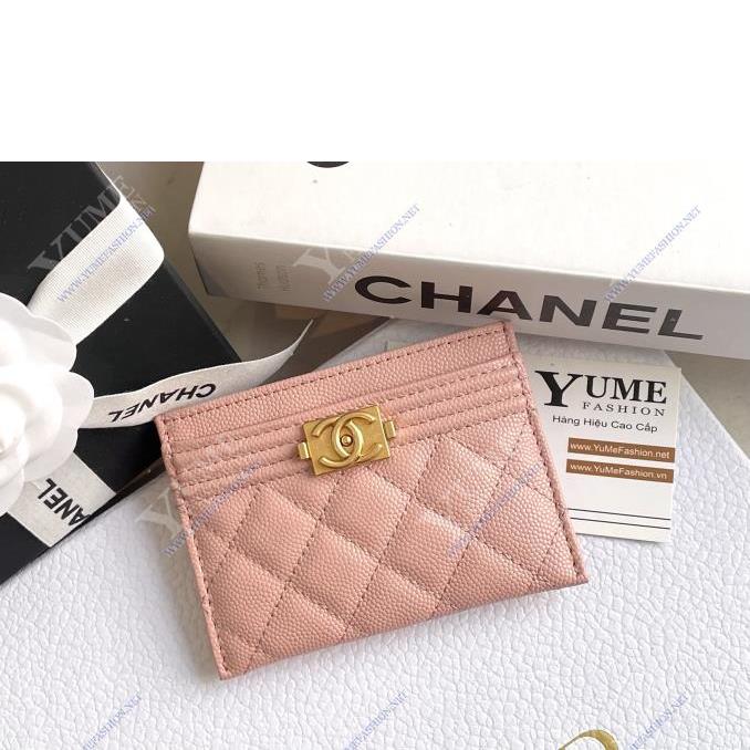 BÓP NỮ CHANEL&nbsp;Card Holder Caviar