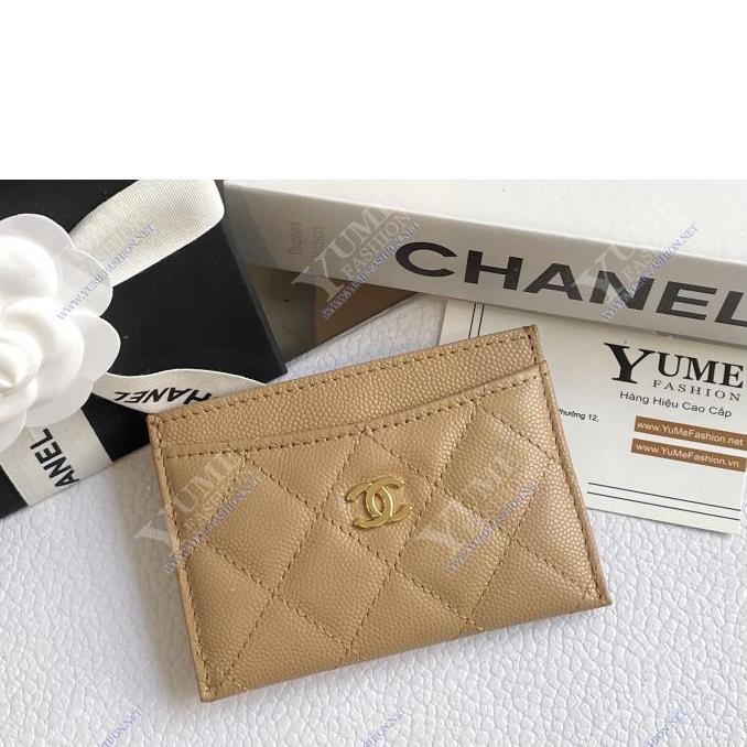 BÓP NỮ CHANEL&nbsp;Card holder Caviar
