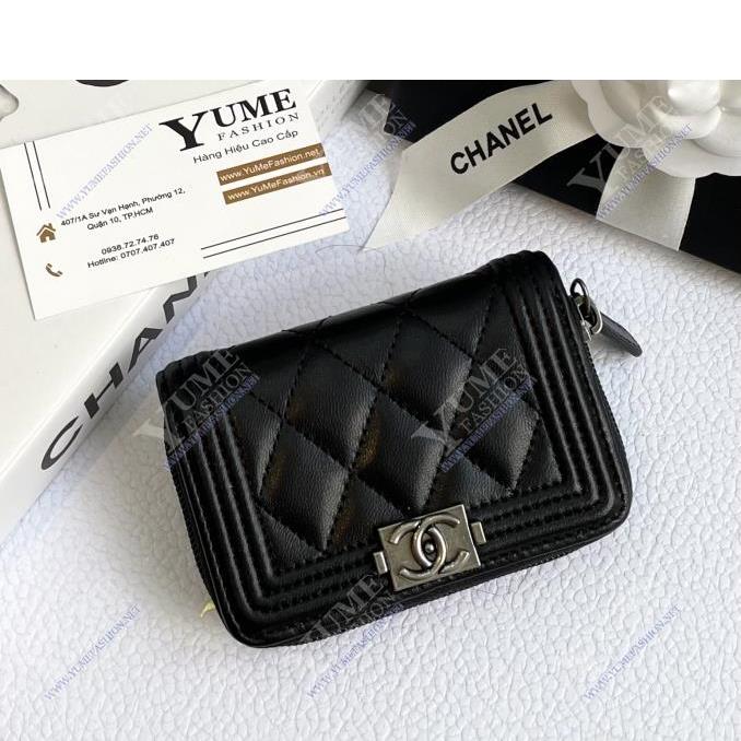 BÓP NỮ CHANEL Card Holder Lambskin