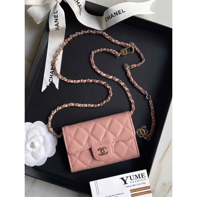 BÓP NỮ CHANEL&nbsp;Holder Card On Chain