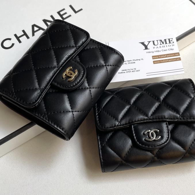 BÓP NỮ CHANEL CLASSIC FLAP WALLET- DA LAMBSKIN