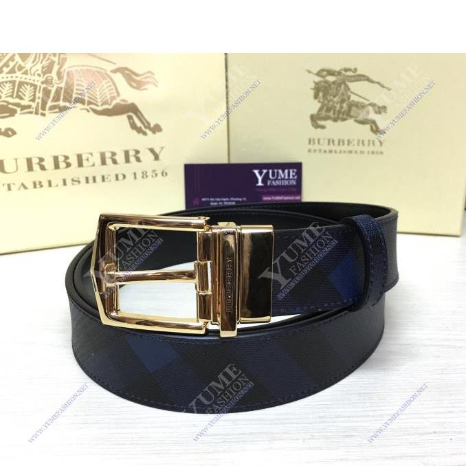 DÂY NỊT BURBERRY Dây N?t Nam 38mm