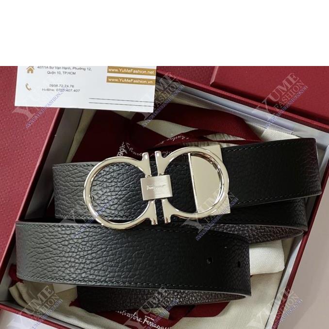 DÂY NỊT FERRAGAMO KHOÁ T BÓNG