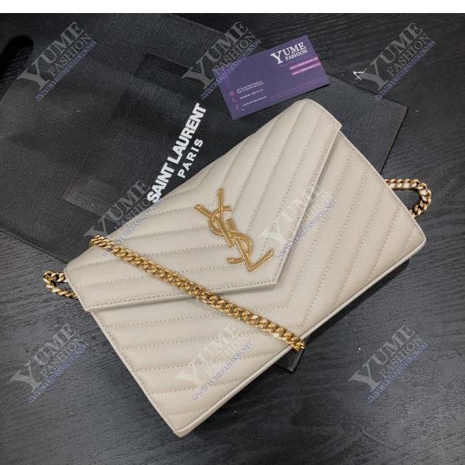 TÚI XÁCH YSL YSL V Line Caviar Leather