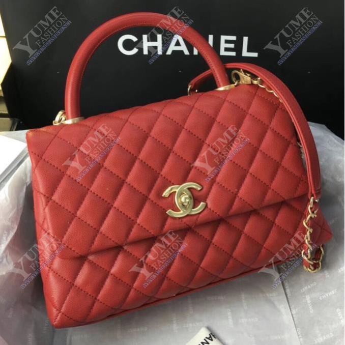 TÚI XÁCH CHANEL Coco Caviar leather