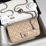 TÚI XÁCH CHANEL 20 LAMBSKIN (Chuông)