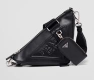 TÚI XÁCH PRADA Prada Triangle leather shoulder bag