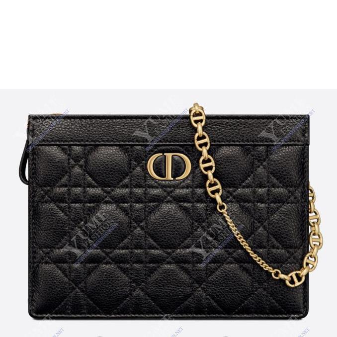 TÚI XÁCH DIOR DIOR CARO ZIPPED POUCH WITH CHAIN