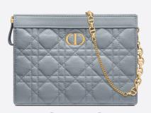 TÚI XÁCH DIOR DIOR CARO ZIPPED POUCH WITH CHAIN