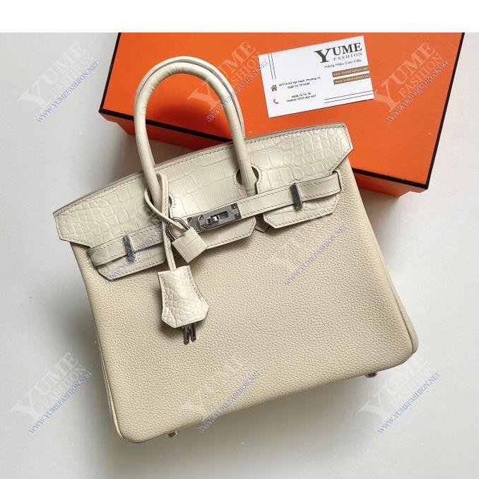 TÚI XÁCH HERMES Birkin 25 Togo mix cá s?u