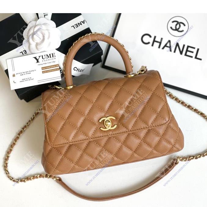 TÚI XÁCH CHANEL COCO 23 CAVIAR - QUAI XÍCH