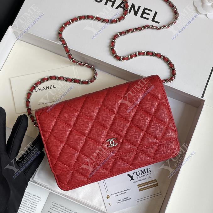 TÚI XÁCH CHANEL&nbsp;CHANEL MINIWOC - RED S