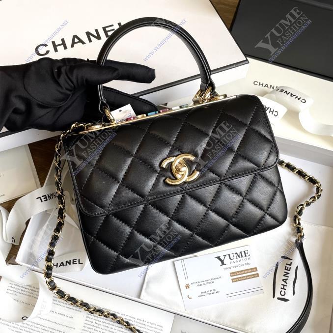 TÚI XÁCH CHANEL TRENDY 20 - CHỮ MÀU