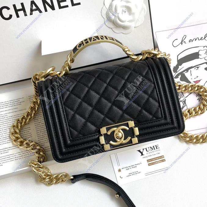 TÚI XÁCH CHANEL CHANEL BOY 20 CAVIAR