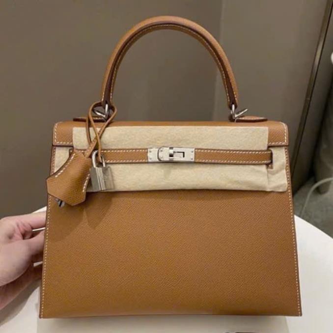 TÚI XÁCH HERMES KELLY EPSOM 25 - MAY TAY 100%