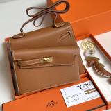 TÚI XÁCH HERMES Kelly Desordre 20 Epsom Gold PHW