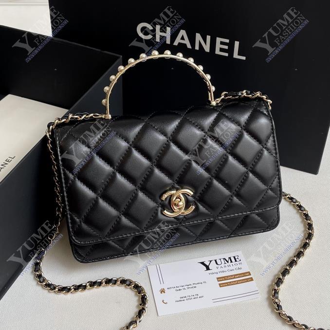 TÚI XÁCH CHANEL  MINI FLAP BAG TOP HANDLE