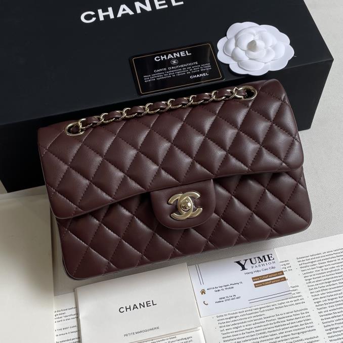 TÚI XÁCH CHANEL CLASSIC 23 LAMBSKIN - MAY TAY