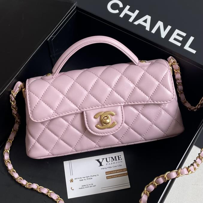 TÚI XÁCH CHANEL&nbsp;FLAP BAG WITH TOP HANDLE